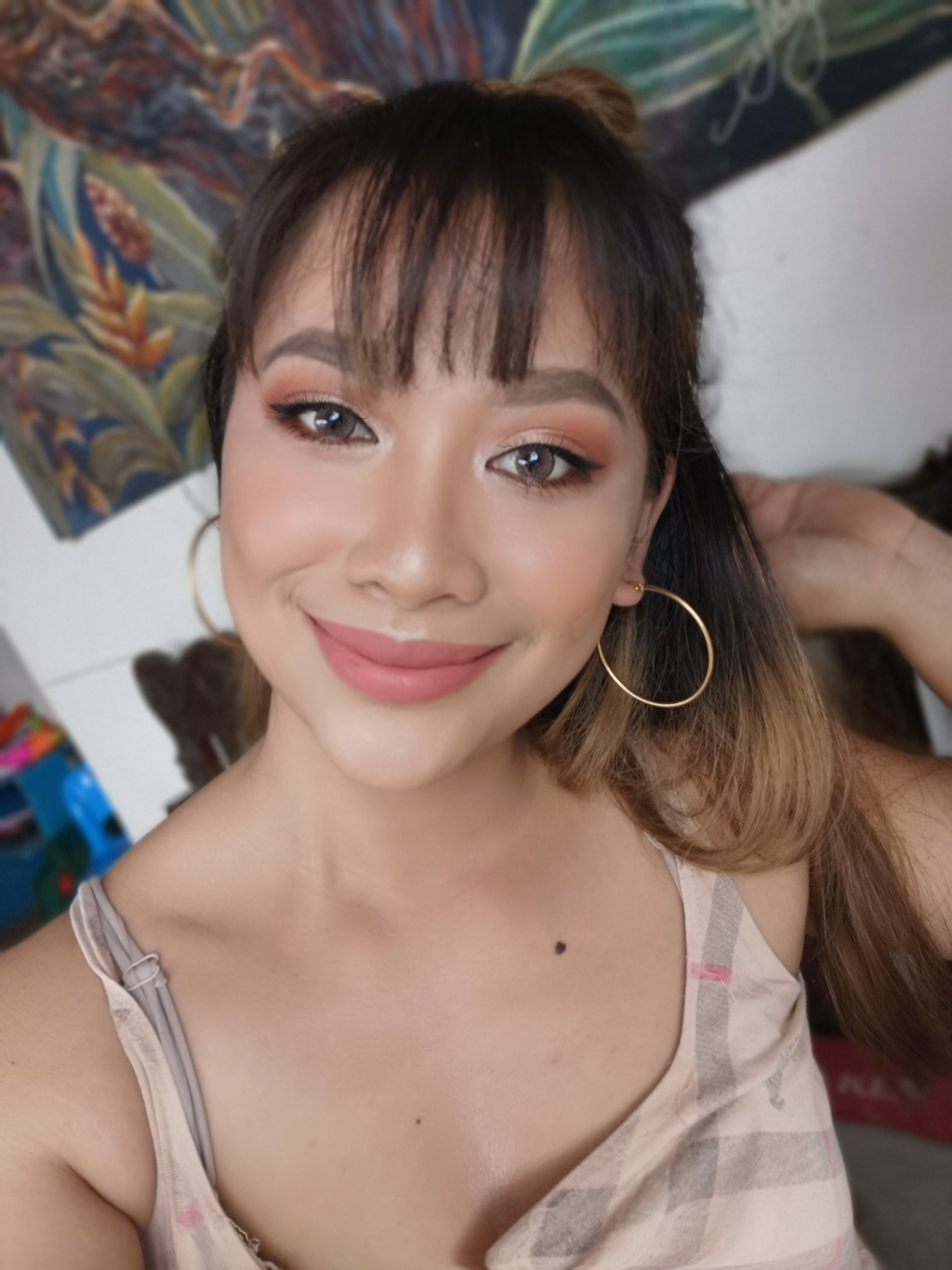 Stay At Home Nude Makeup Look